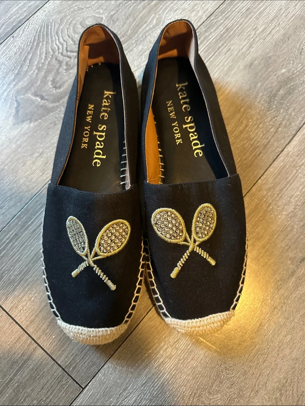 Kate Spade New York Doubles espadrille flats.